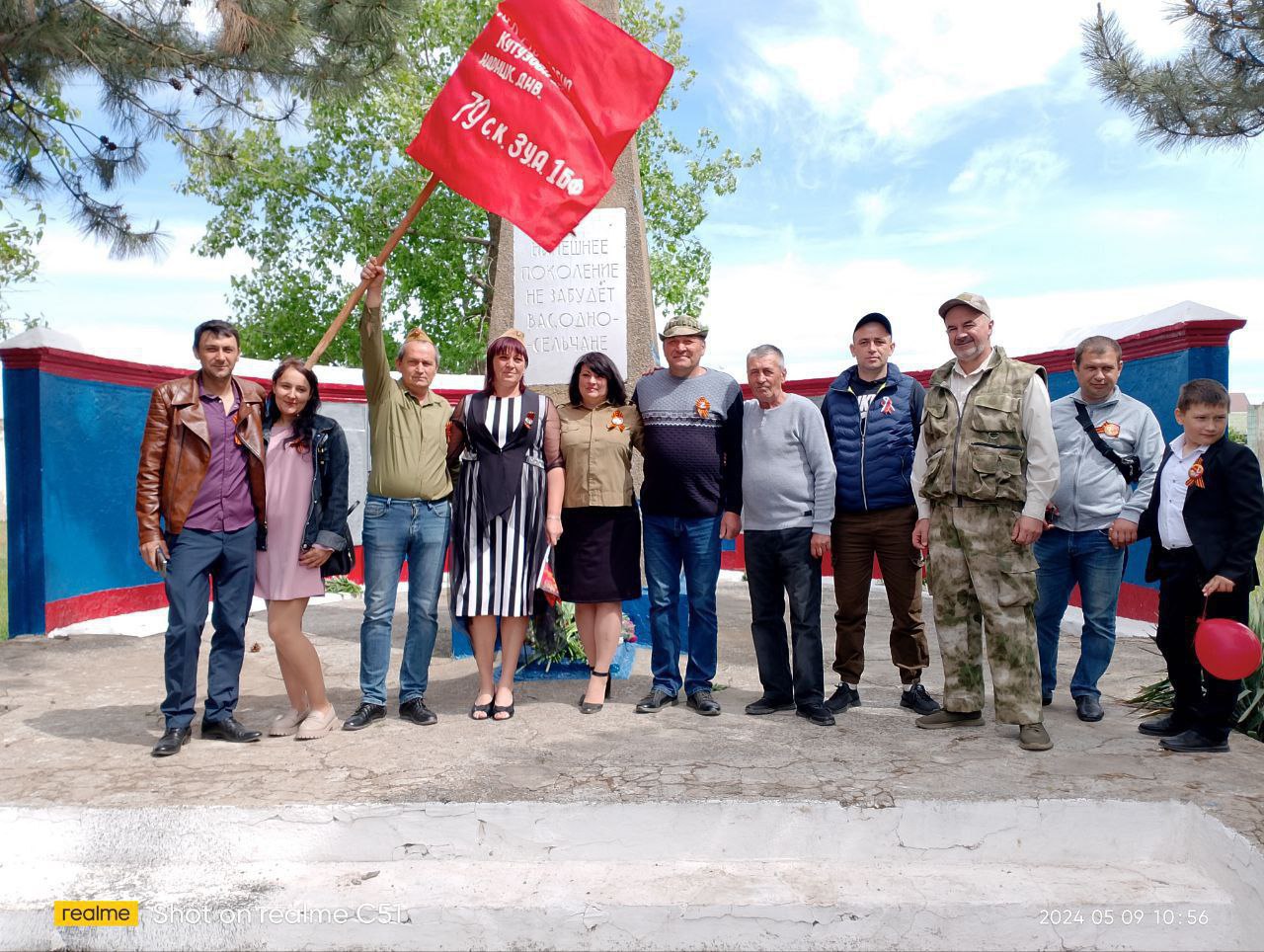 В селе Ивановка прошли праздничные мероприятия ко Дню Победы.