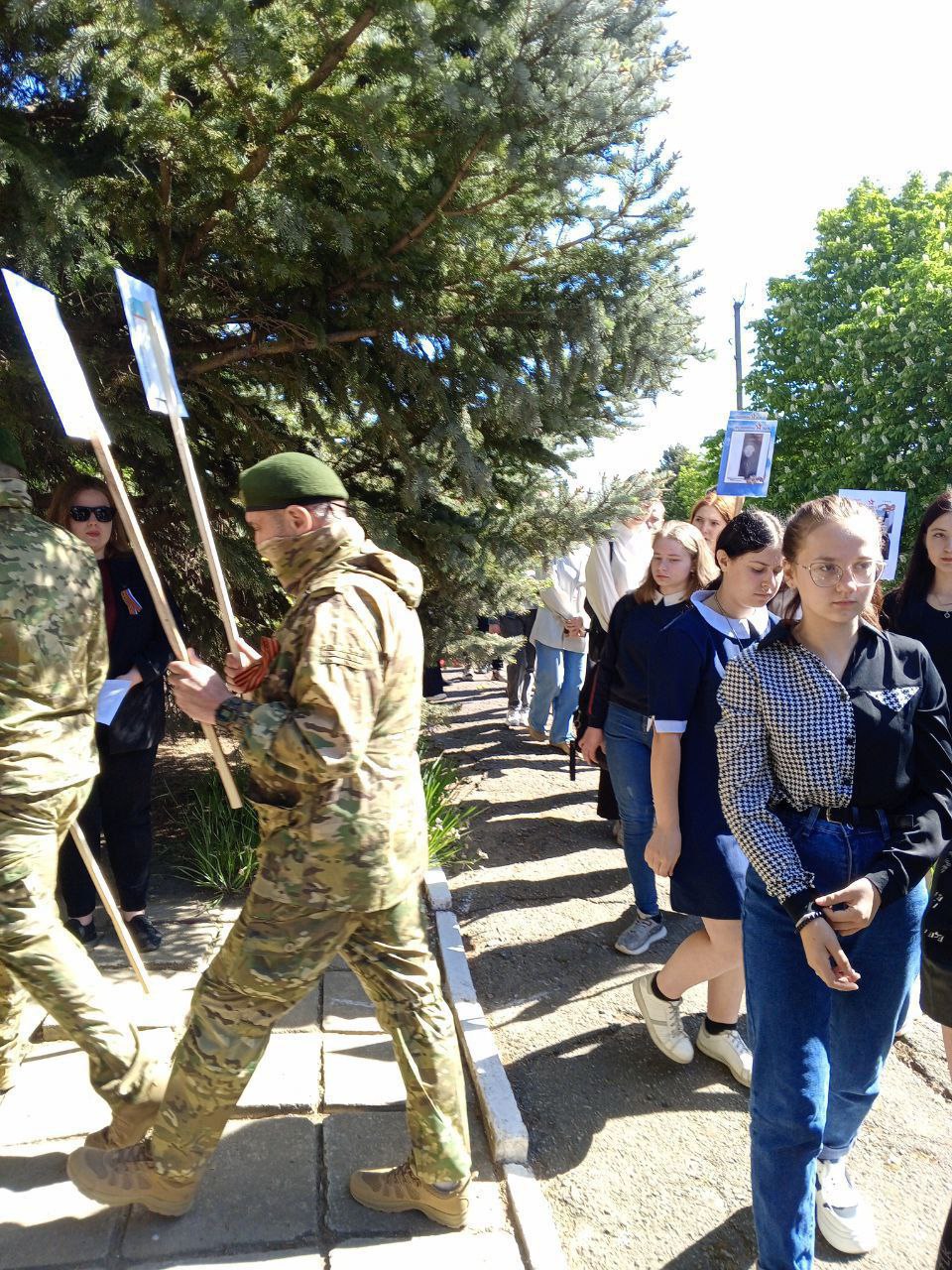 В Хлебодаровском сельском Доме состоялся торжественный митинг и концерт, посвящённый празднику Дню Победы.