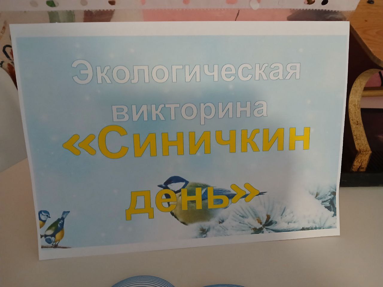 В сельской библиотеке села Надеждовка Чаплынского муниципального округа прошла экологическая викторина .