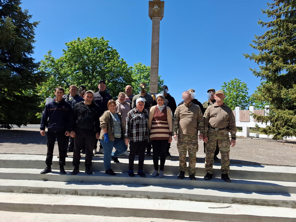 В селе Павловка завершены работы по благоустройству Мемориала павшим односельчанам в годы ВОВ.